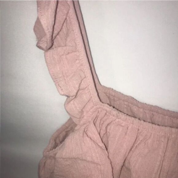 Sienna Sky Pink Ruffle Sleeveless Tank Top - Picture 4 of 11